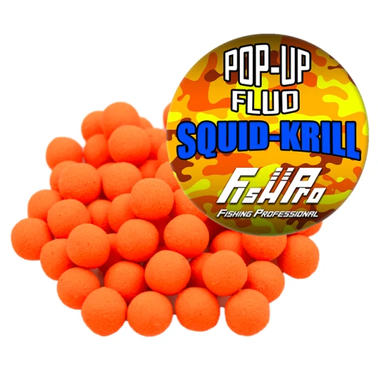 Pop-up Fhp 12mm Orange Squid-krill 40g