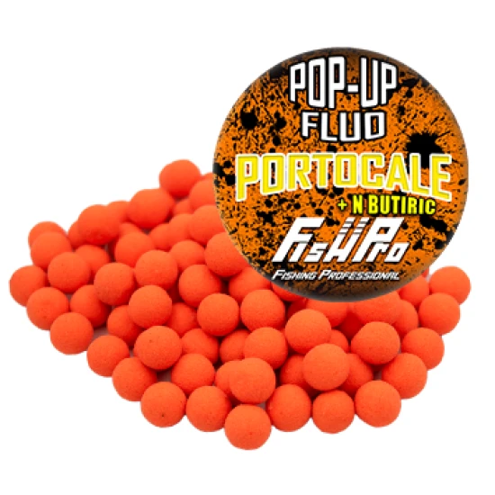 Pop-up Fhp 8mm Orange Portocale 40g