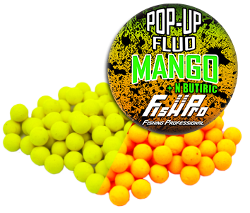 Pop-Up Fhp 8Mm Yellow -Orange Mango 40G