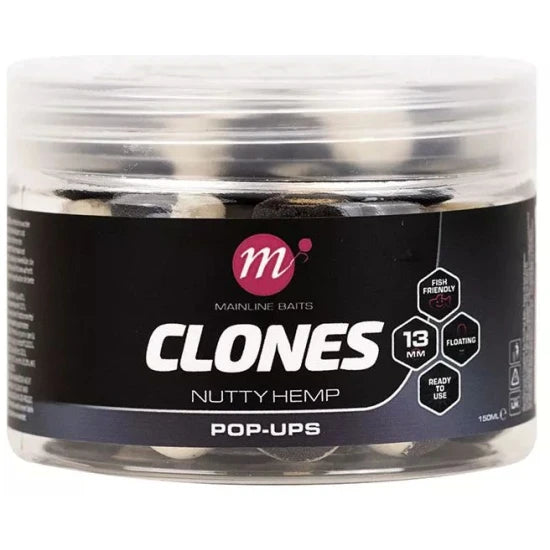 Pop Up Mainline Clones, Hemp, 13mm, 150g
