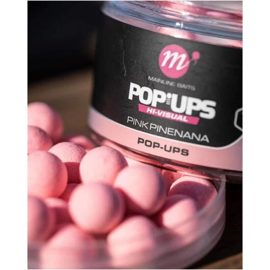 Pop Up Mainline Hi-visual Baits, Fluo Pink, Pinenana, 15mm, 250ml