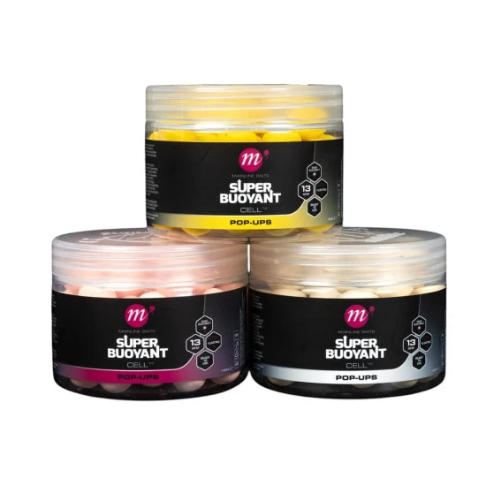 Pop Up Mainline Super Buoyant, Essential Cell, Yellow, 13mm