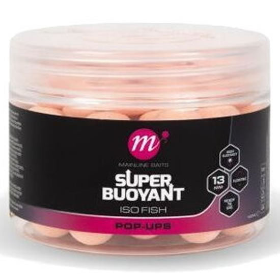 Pop Up MAINLINE Super Buoyant, ISO Fish, Pink, 13mm