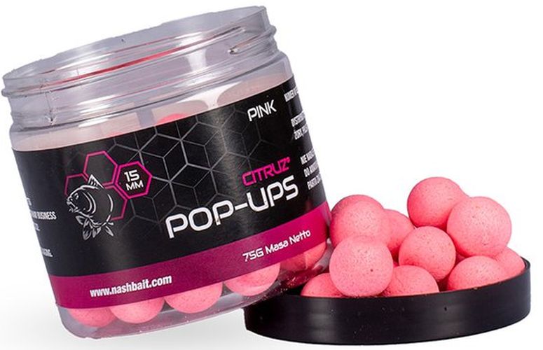Pop Up Nash Citruz New, Pink, 15mm, 75g