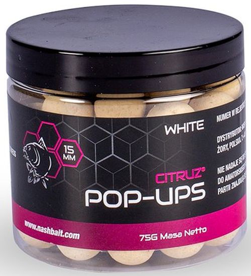 Pop Up Nash Citruz New, White, 20mm, 75g
