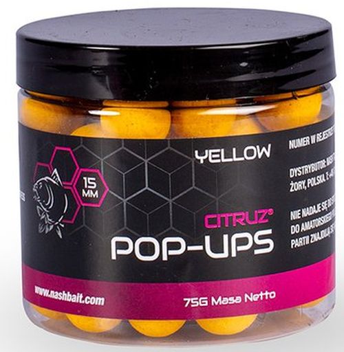 Pop Up Nash Citruz New, Yellow, 12mm, 75g