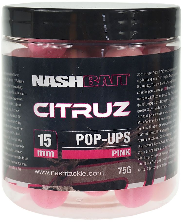 Pop Up Nash Citruz, Pink, 18mm, 75g
