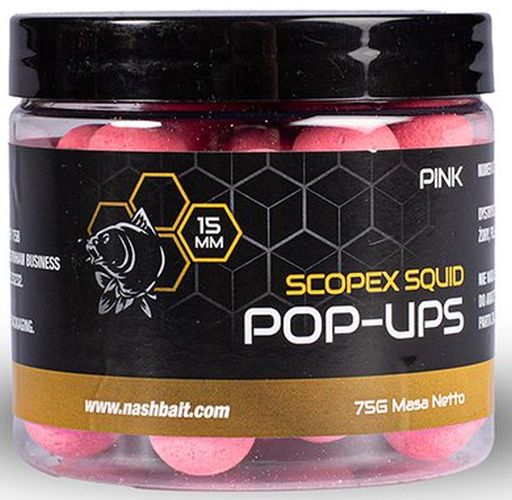 Pop Up Nash Scopex Squid 2024, Pink, 20mm, 75g