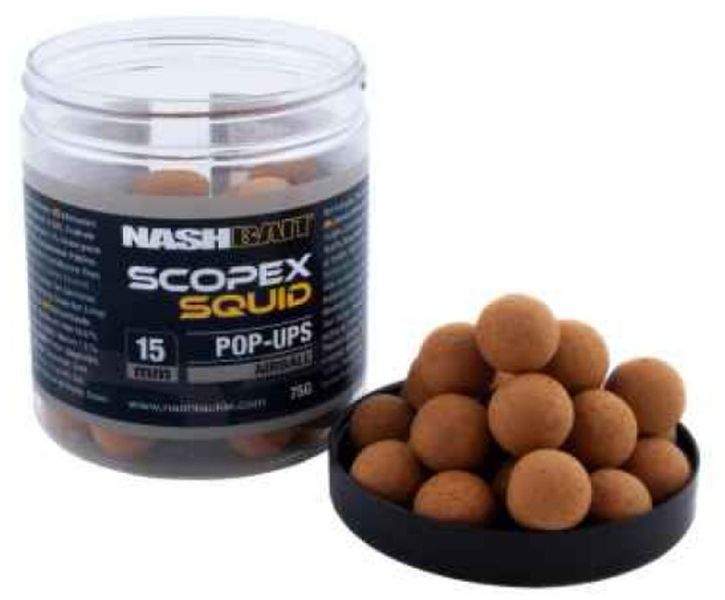 Pop Up Nash Scopex Squid, Natural, 12mm, 50g