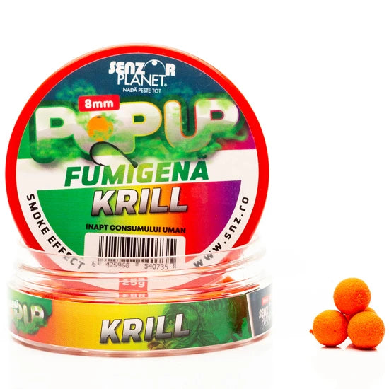Pop Up Senzor Fumigena, Krill, 8mm, 25g