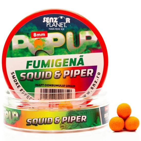 Pop Up Senzor Fumigena, Squid Piper, 8mm, 25g