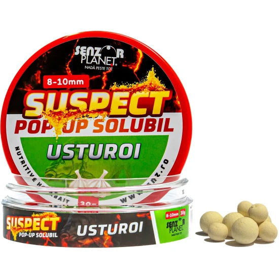 Pop Up Senzor Suspect Solubil, Usturoi, 8-10mm, 30g