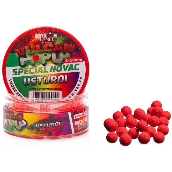 Pop Up Senzor Vulcan Fumigena Novac Original, Usturoi, 8-10mm, 30g