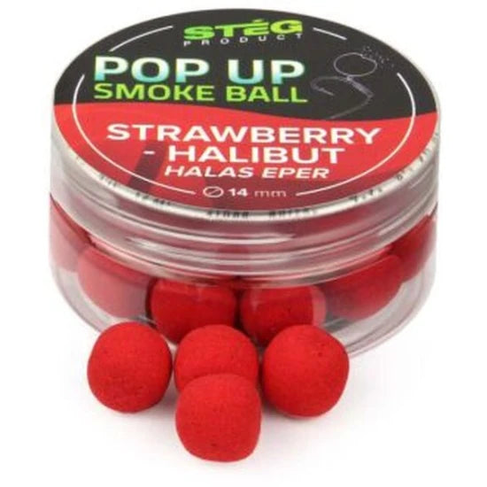 Pop Up Steg Smoke Ball, Capsuna Halibut, 14mm, 25g