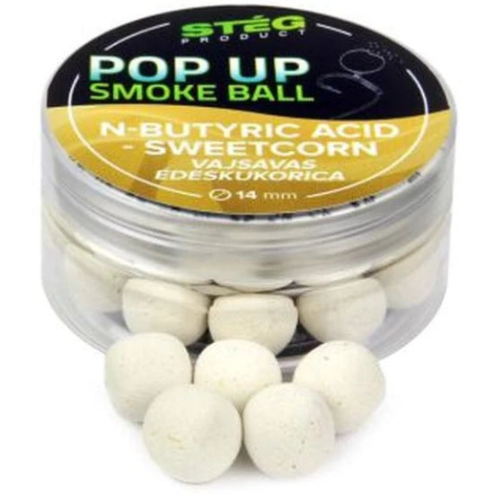 Pop Up Steg Smoke Ball, N-butyric Acid, 14mm, 25g