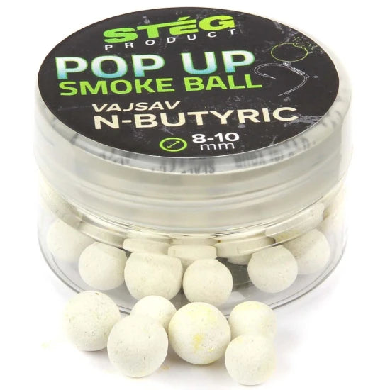 Pop Up Steg Solubil Smoke Ball, N-butyric, 8-10mm, 10g