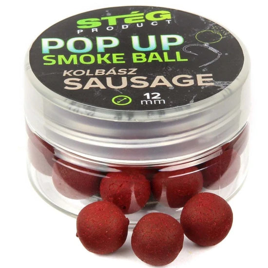 Pop Up Steg Solubil Smoke Ball, Sausage, 12mm, 10g