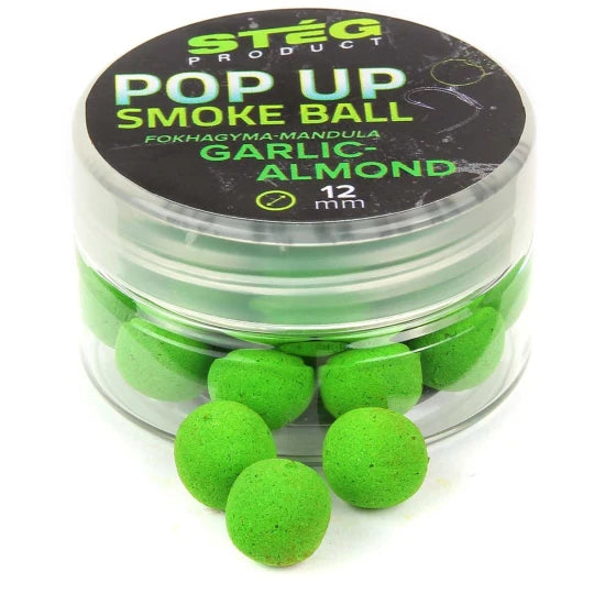 Pop Up Steg Solubil Smoke Ball, Usturoi-migdale, 12mm, 10g