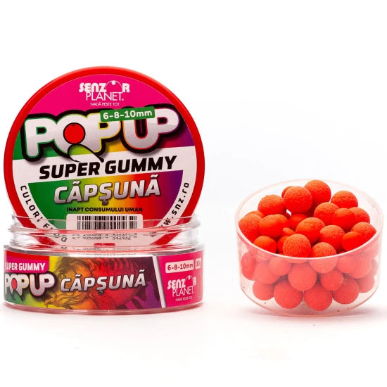 Pop Up Senzor Planet, Capsuna, 6-8-10mm, 30g