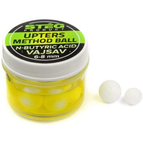 Pop Up Steg Upters Method Ball, N-butyric, 8mm, 10buc/borcan