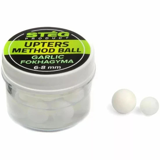 Pop Up Steg Upters Method Ball, Usturoi, 8mm, 10buc/borcan