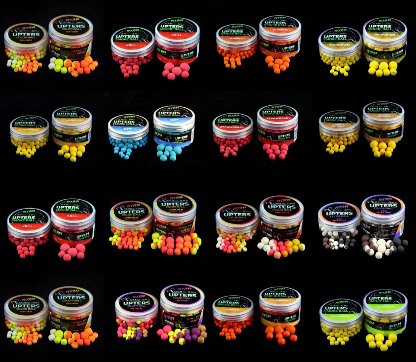 Pop-Up Steg Upters Smoke Ball 7-9mm 30g Honey