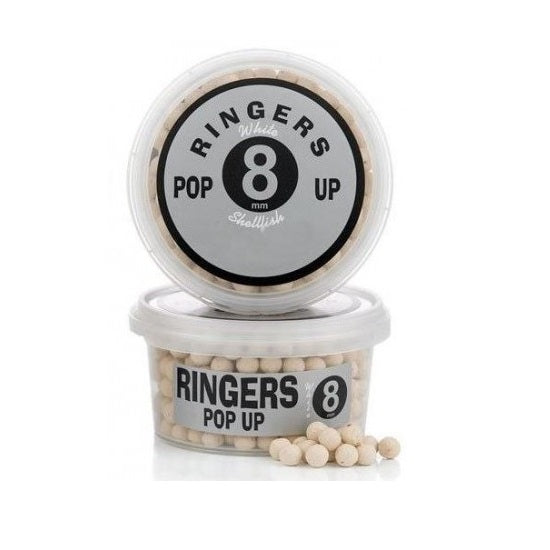 Pop-Ups Ringers  Shellfish Alb 8mm 100g