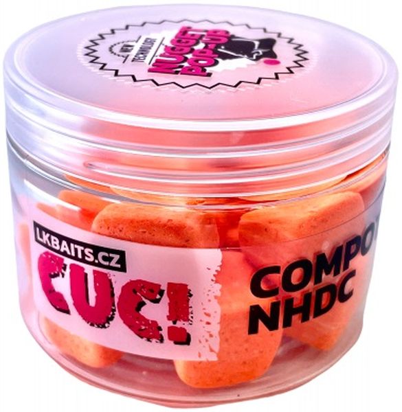 Pop-up LK BAITS CUC! Patratica Fluoro, Compot NHDC, 17mm, 150ml