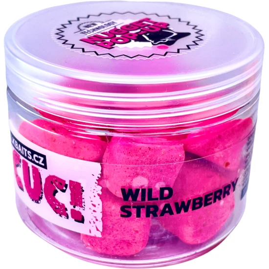 Pop-up Lk Baits Cuc! Patratica Fluoro, Fragi, 17mm, 150ml