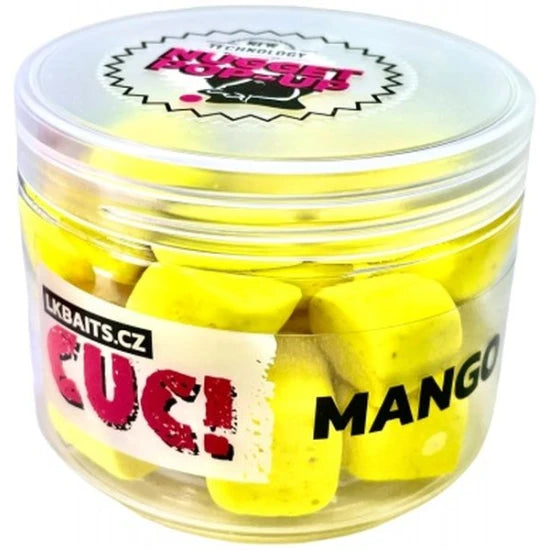 Pop-up Lk Baits Cuc! Patratica Fluoro, Mango, 17mm, 150ml