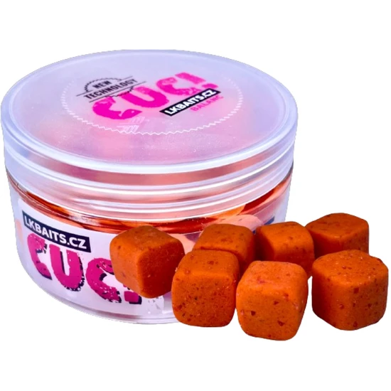 Pop-up Lk Baits Cuc! Patratica Fluoro, Spice Shrimp, 10mm, 100ml