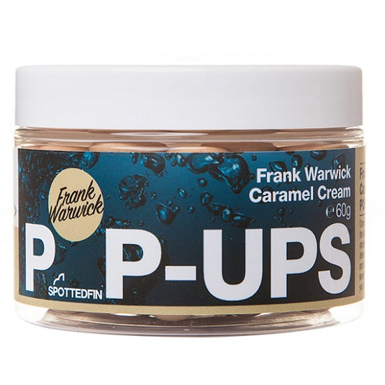 Pop-up Spotted Fin Frank Warwick Caramel Cream 15mm