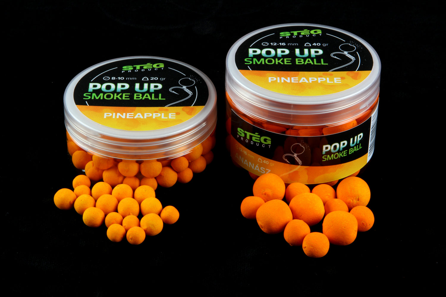 Pop-up Steg Smoke Ball 8-10mm 20gr Ananas