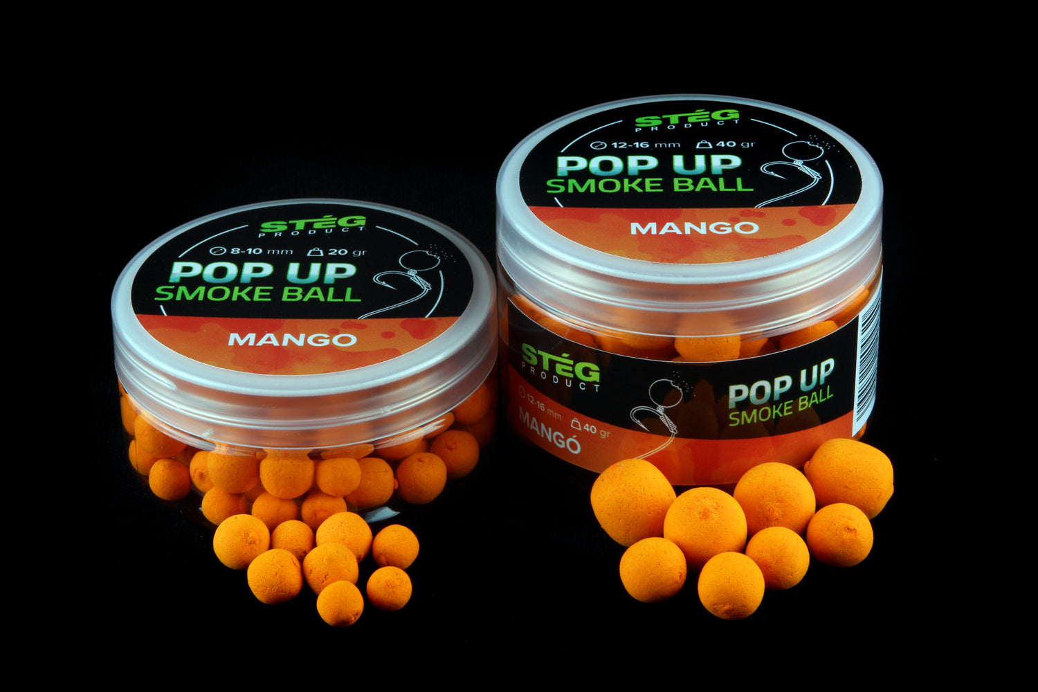 Pop-up Steg Smoke Ball 8-10mm 20gr Mango