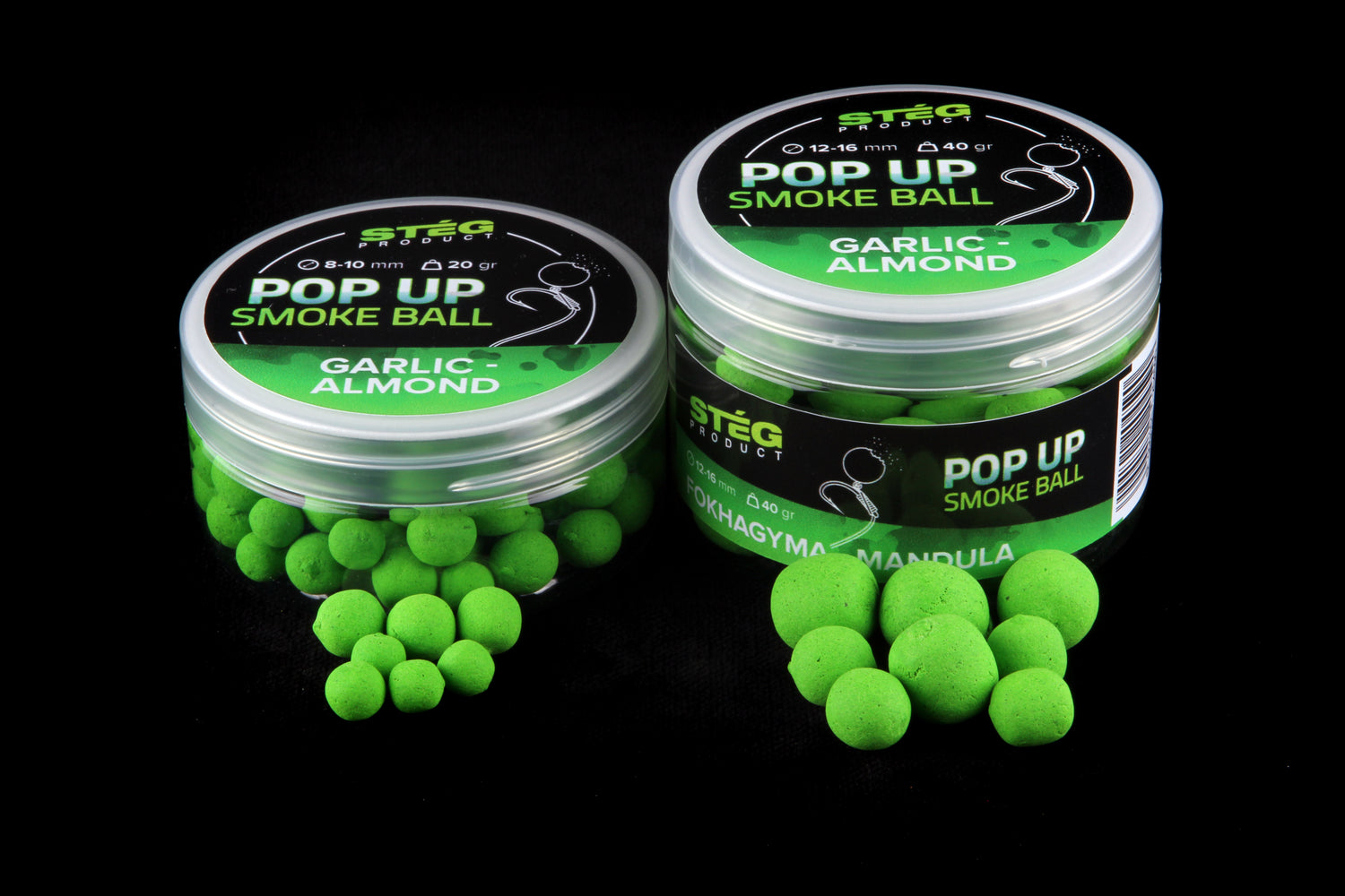 Pop-up Steg Smoke Ball 8-10mm 20gr Usturoi-Migdale