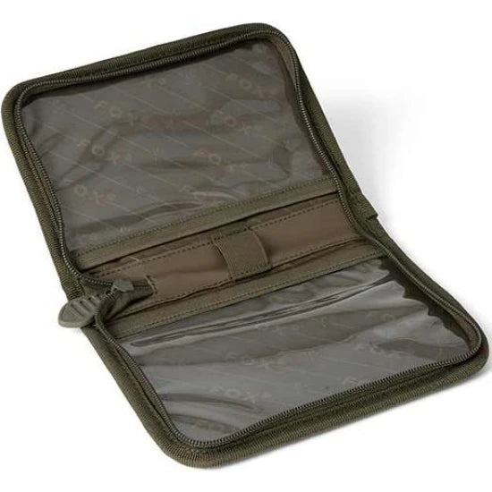 Portofel Fox Voyager Licence Wallet, Kaki, 20x14x3cm