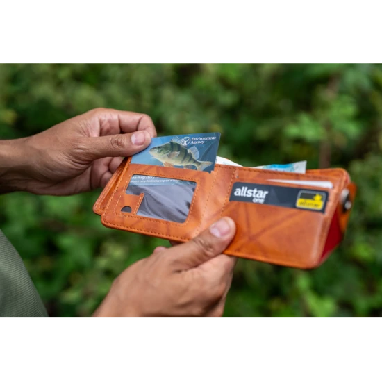 Portofel Korum Classic Wallet Barbel, 12x9.5x1.5cm