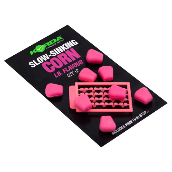 Porumb Artificial Korda Slow Sinking Corn, Banoffee, White, 12buc/pac
