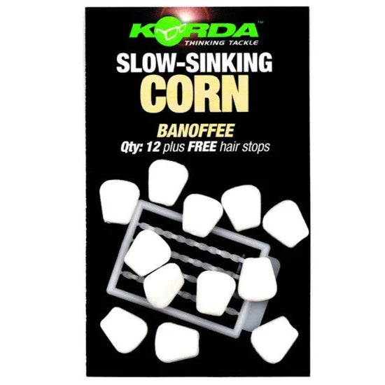 Porumb Artificial Korda Slow Sinking Corn, Ib, Yellow, 12buc/pac