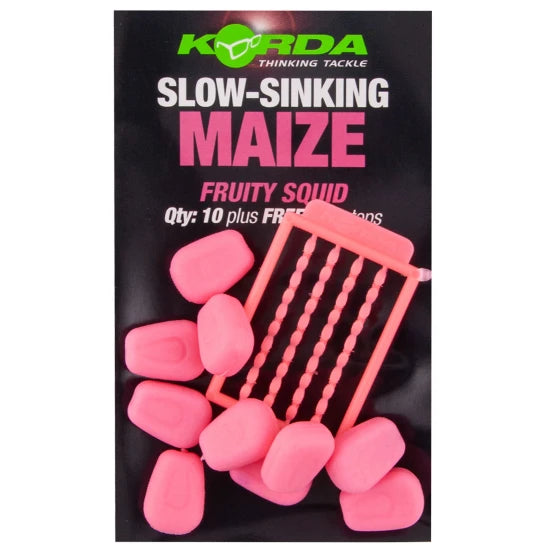 Porumb Artificial Korda Slow Sinking Maize, Banoffee White, 10buc/pac