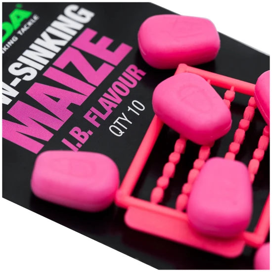 Porumb Artificial Korda Slow Sinking Maize, Fruity Pink, 10buc/pac