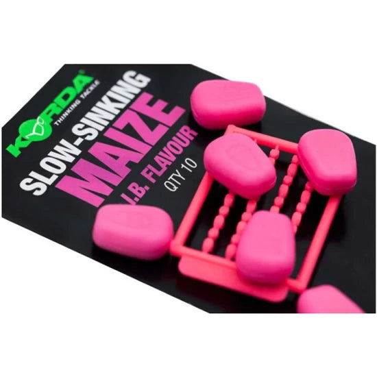 Porumb Artificial Korda Slow Sinking Maize Ib, Pink, 10buc/pac