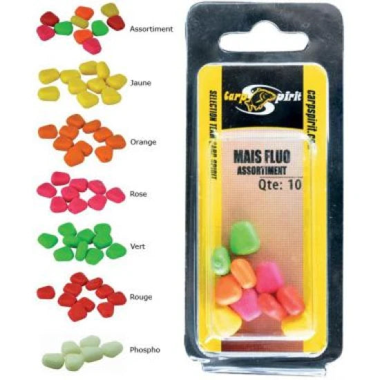 Porumb Flotant Carp Spirit Fluo - Galben 10buc