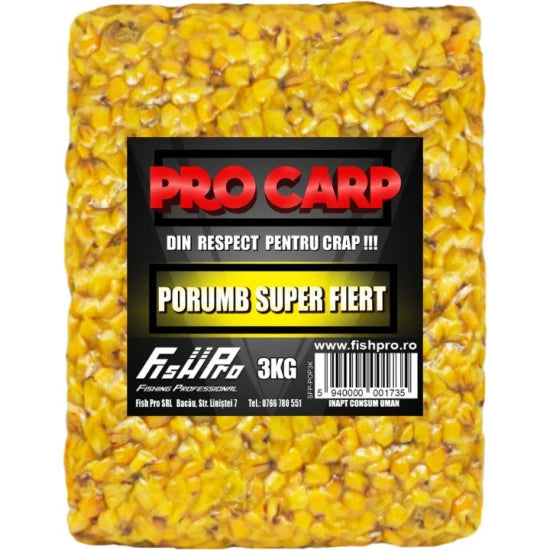 Porumb Super Fiert Fish Pro, Porumb, 3kg