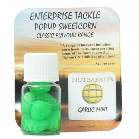 Porumb Artificial Enterprise Tackle Classic Flavour Range - Garlic Mint/ Corn Fluoro Green