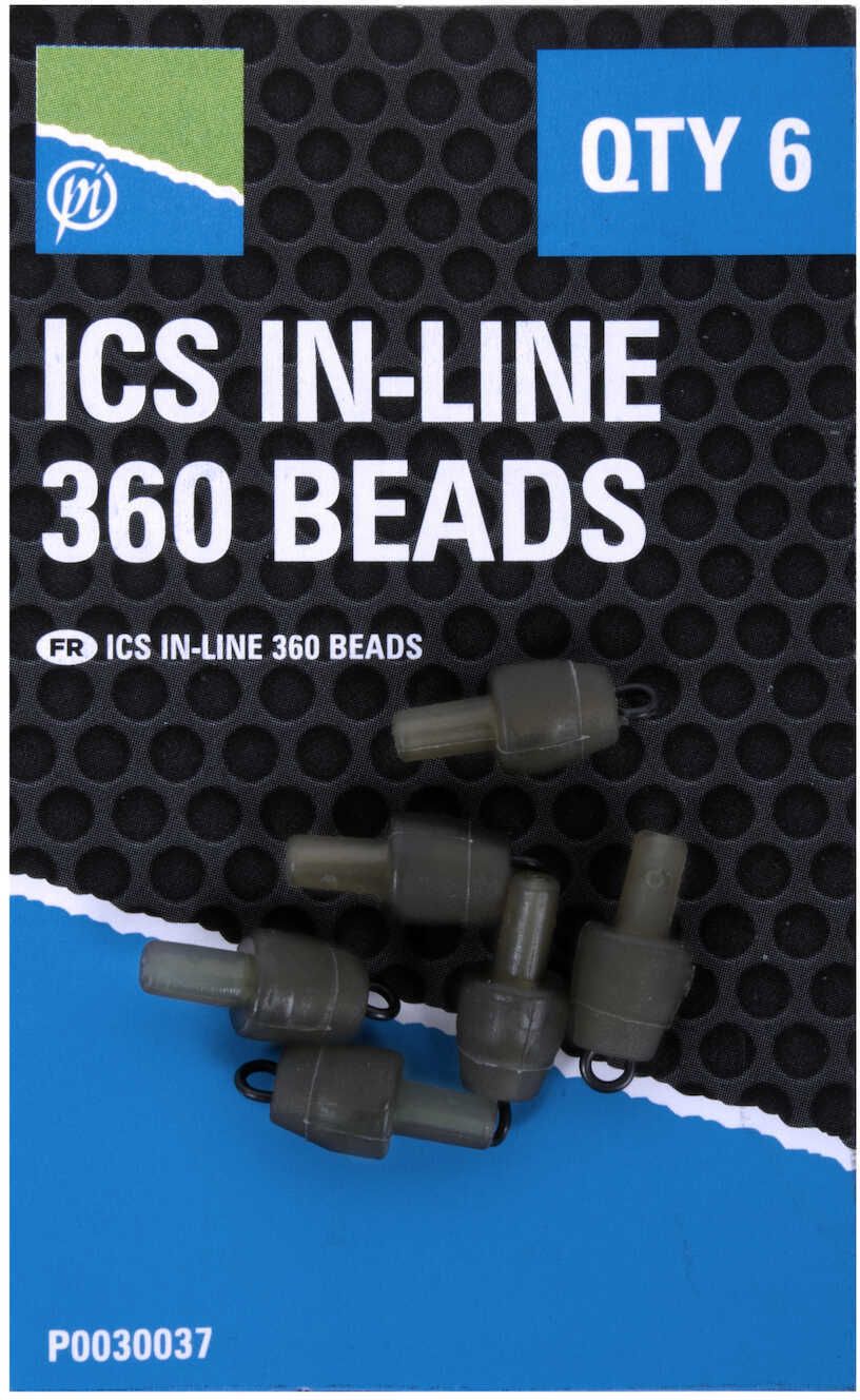 Preston ICS In-Line 360 Beads, 6buc/plic