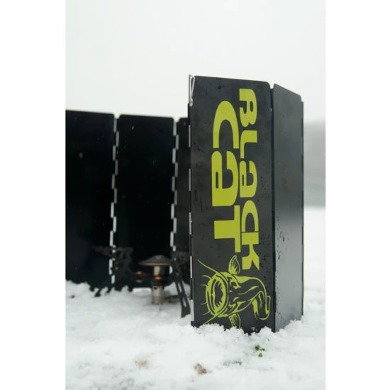 Protectie Vant Black Cat Stove Xl Wind Shield, 66x0.5x24cm