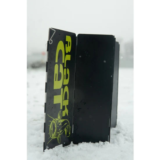 Protectie Vant Black Cat Stove Xl Wind Shield, 66x0.5x24cm