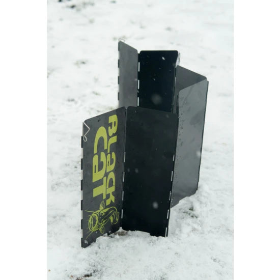 Protectie Vant Black Cat Stove Xl Wind Shield, 66x0.5x24cm