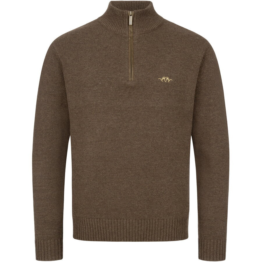 Pulover BLASER Wool HZ, Dark Brown, Marime L
